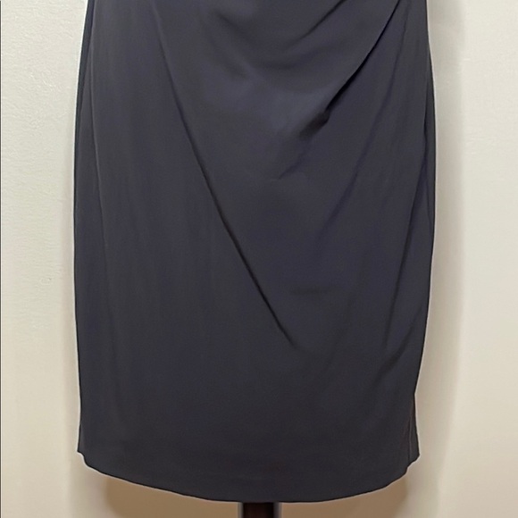 Vince Camuto Black Knee-Length Sheath Dress Size 8 - Picture 3 of 13